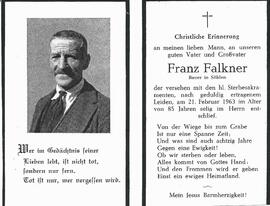 Falkner Franz, 1963