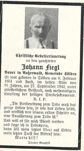 Fiegl Johann, 1942