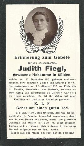 Fiegl Judith, 1916