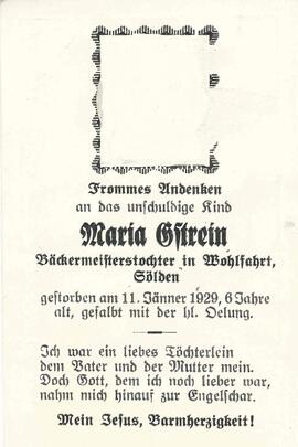 Gstrein Maria, 1929