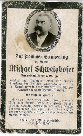 Schweighofer Michael, 1930