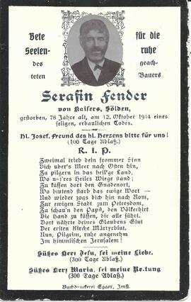 Fender Serafin, 1914