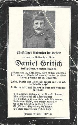 Gritsch Daniel, 1945