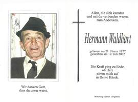 Waldhart Hermann, 2002