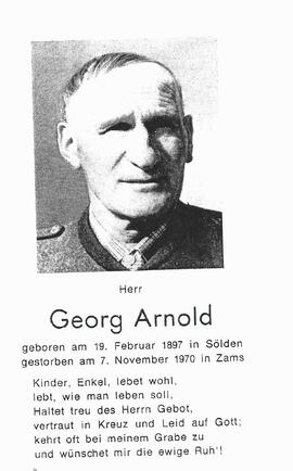 Arnold Georg, 1970