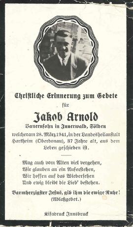 Arnold Jakob, 1941