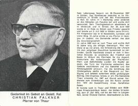 Falkner Christian, 1972