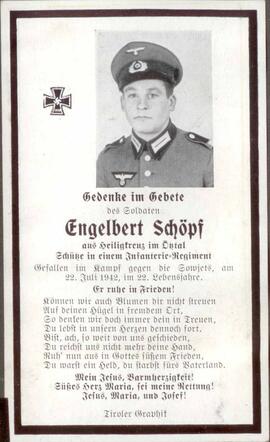 Schöpf Engelbert, 1942