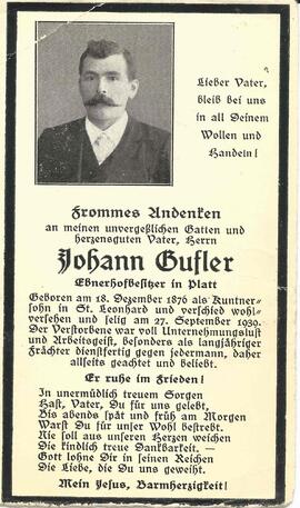 Gufler Johann, 1939