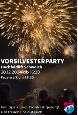 WSV Vorsilvesterparty