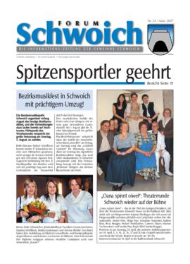 Forum Schwoich, Nr. 24, März 2007