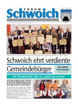 Forum Schwoich, Nr. 40, März 2011