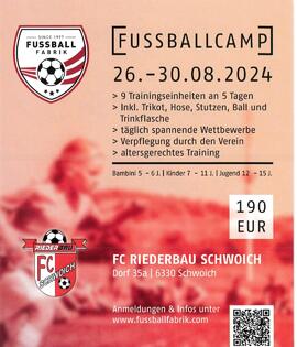 FC Riederbau Schwoich - Fußballcamp