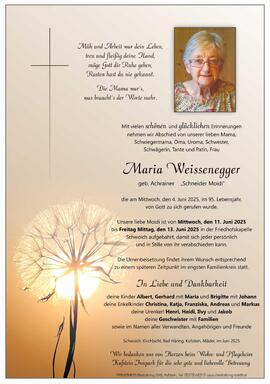 Parte Maria Weißenegger