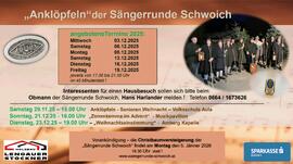 Anklöpfeln der Sängerrunde Schwoich 2025