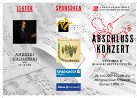 Landesmusikschule Kufstein und Umgebung: Abschlusskonzert Ensemble- und Blasorchesterleitung