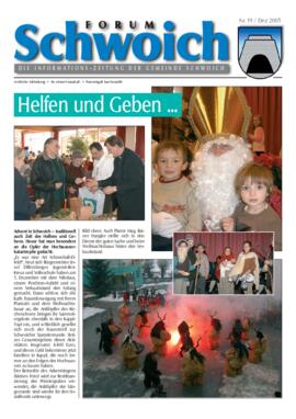 Forum Schwoich, Nr. 19, Dezember 2005