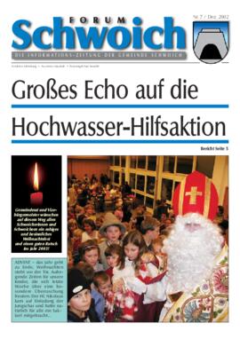 Forum Schwoich, Nr.7, Dezember 2002