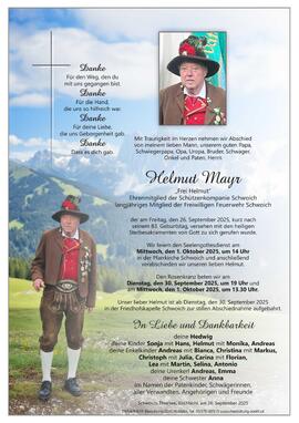 Parte Helmut Mayr "Frei Helmut"