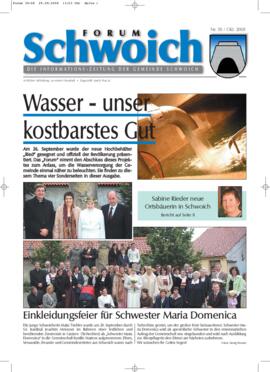 Forum Schwoich, Nr. 30, September 2008