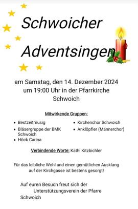 Schwoicher Adventsingen 2024