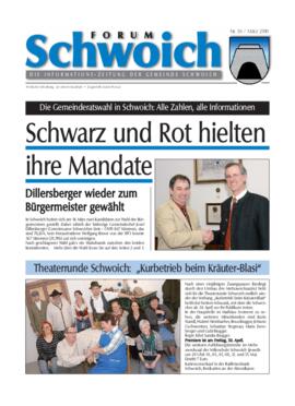 Forum Schwoich, Nr. 36, März 2010
