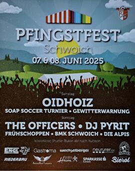 FC Schwoich: Pfingstfest 2025