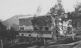 Bau des Landhauses Korff - Anbau