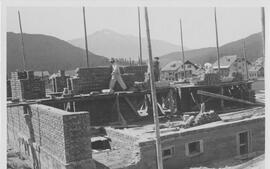 Bau der Villa Claudia