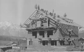 Bau der Villa Claudia