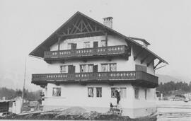 Bau der Villa Claudia