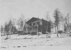 Bau des Landhauses Korff