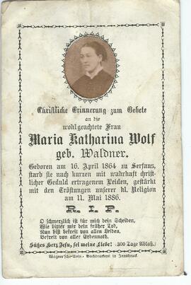 Maria Katharina Wolf 2