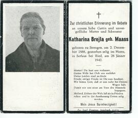 Katharina Brejla geb. Maass 2