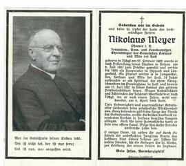 Nikolaus Meyer, Pfarrer, Ehrenbürger der Gemeinde Serfaus 1