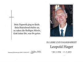 Leopold Hager
