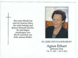 Agnes Erhart geb. Jörg 1