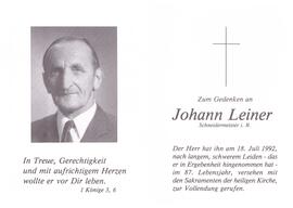 Johann Leiner