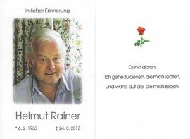 Helmut Rainer