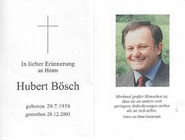 Hubert Bösch