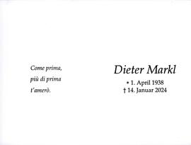 Dieter Markl