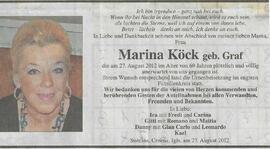 Marina Köck geb. Graf
