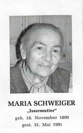 Maria Schweiger Issermutter