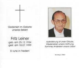 Fritz Leiner
