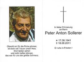 Peter Anton Sollerer