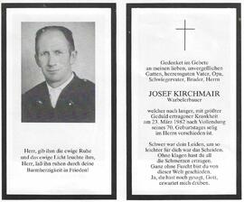 Josef Kirchmair Warbelerbauer