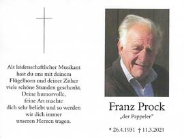 Franz Prock Pappeler