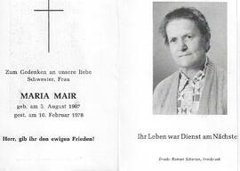 Maria Mair