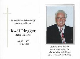 Josef Piegger Metzgermeister