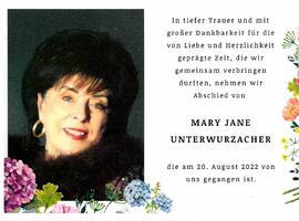 Mary Jane Unterwurzacher